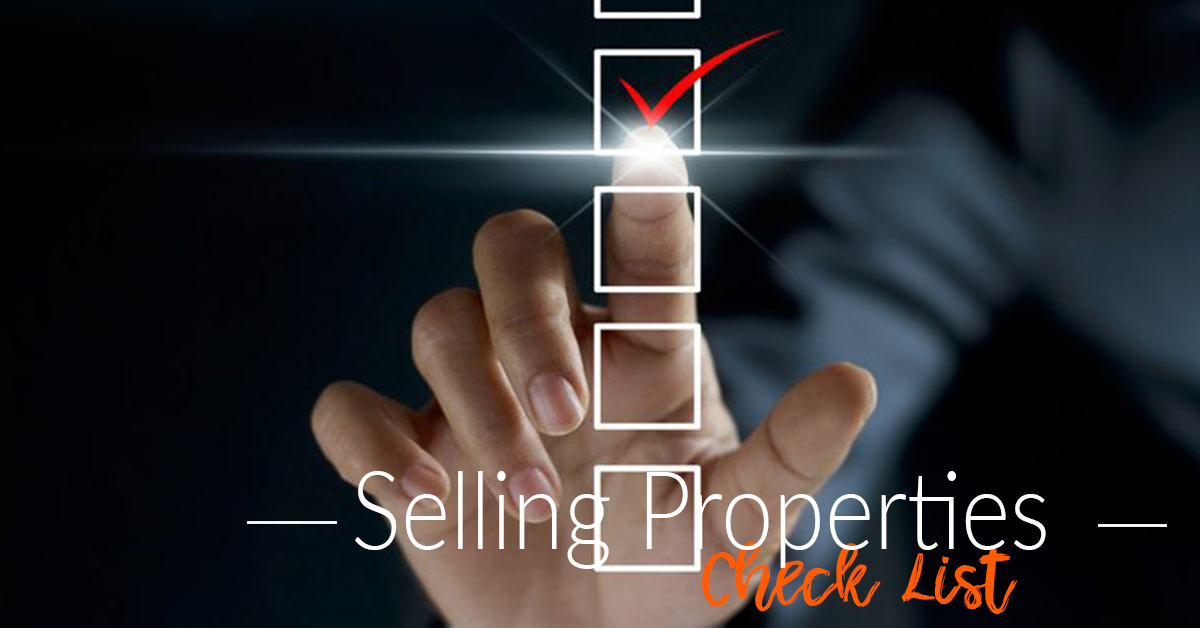 SELLING PROPERTY - CHECK LIST